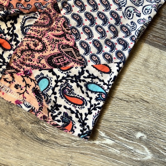 Little Mass Paisley Multi Color Flare Pants size 6X New!! - Picture 2 of 7